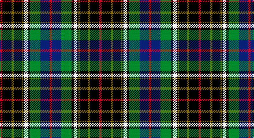 R/4 K16 Y4 K14 Y2 K2 W6 K4 G18 DB16 R/4 tartan