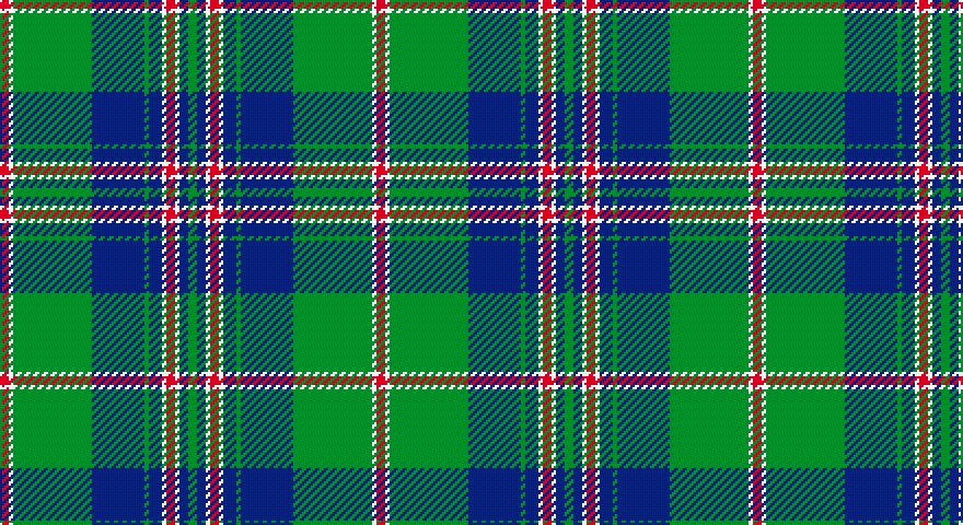 R/4 W2 G36 DB24 G2 DB6 W2 R4 W2 DB4 G/4 tartan