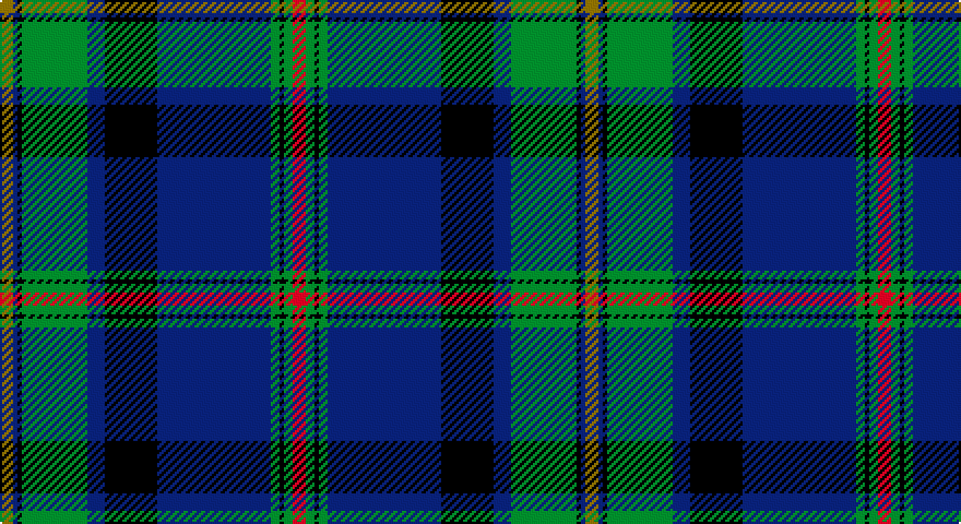 Y/6 DB2 K2 G30 DB8 K24 DB52 G4 K2 G4 R/6 tartan