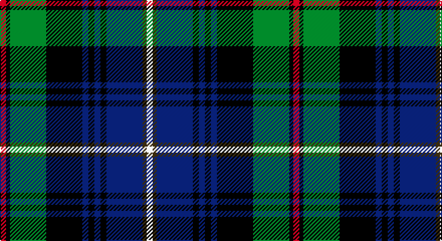 R/6 K4 G36 K36 DB6 K6 DB6 K6 DB36 DY4 W/6 tartan