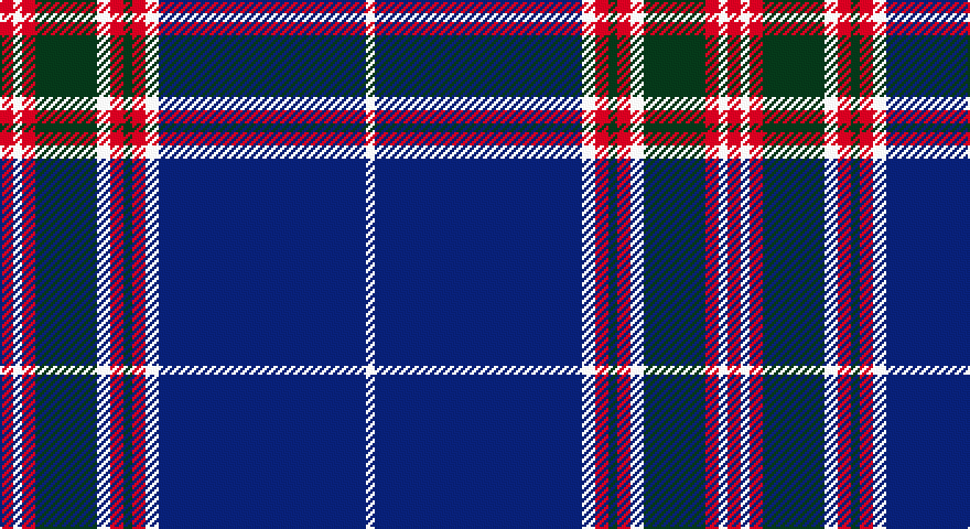 R/6 W4 R6 DG28 W6 R6 DG4 R6 W6 DB94 W/4 tartan