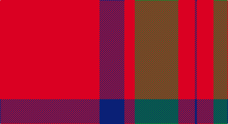 R/192 DB48 R20 G84 R32 DB4 R32 G84 R20 DB48 R/96 tartan