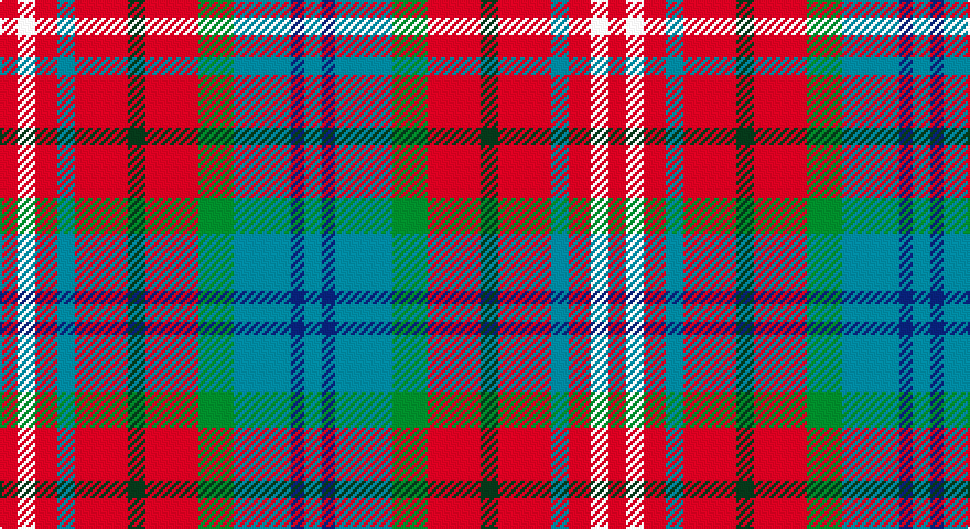 R/8 W8 R10 T8 R24 DG8 R24 G16 T26 DB6 T/8 tartan