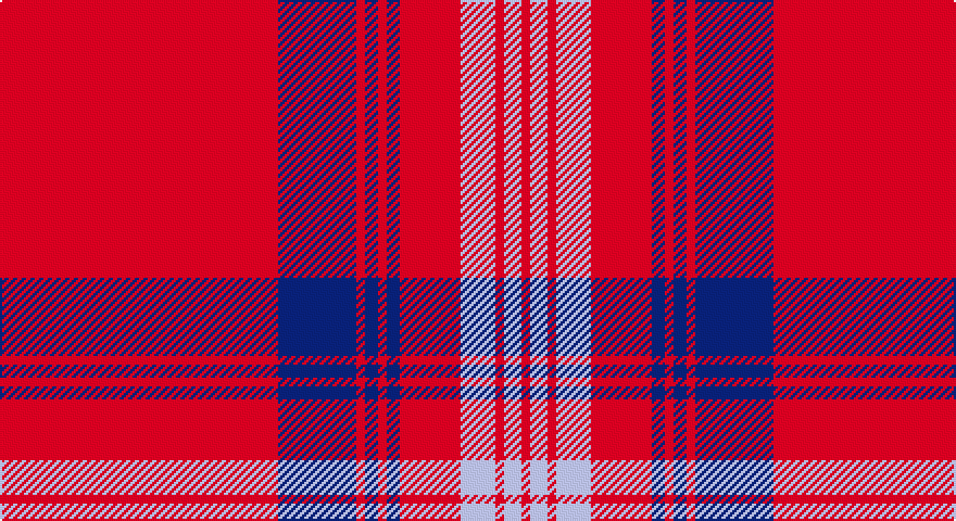 R/128 DB36 R4 DB6 R4 DB6 R28 LB16 R4 LB8 R/4 tartan