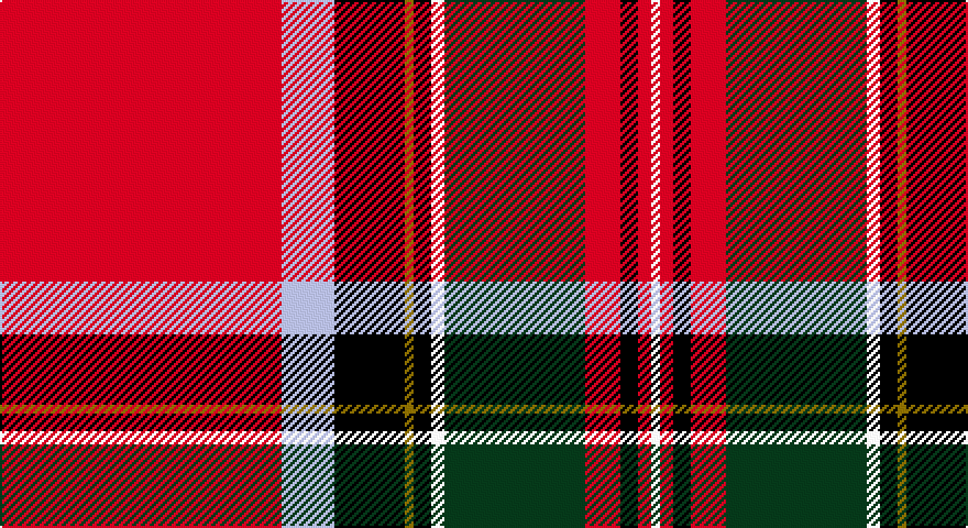 R/128 LB24 K32 Y4 K8 W6 DG64 R16 K8 R6 W/4 tartan