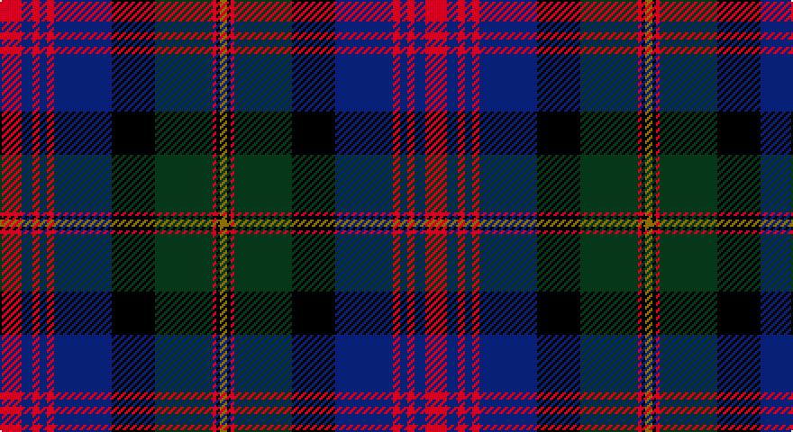 R/12 DB6 R4 DB4 R4 DB32 K24 DG32 R2 K2 Y/4 tartan