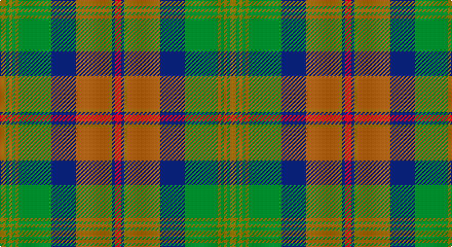 Y/6 G3 Y3 G3 Y3 G32 DB24 O32 Y3 DB3 R/6 tartan