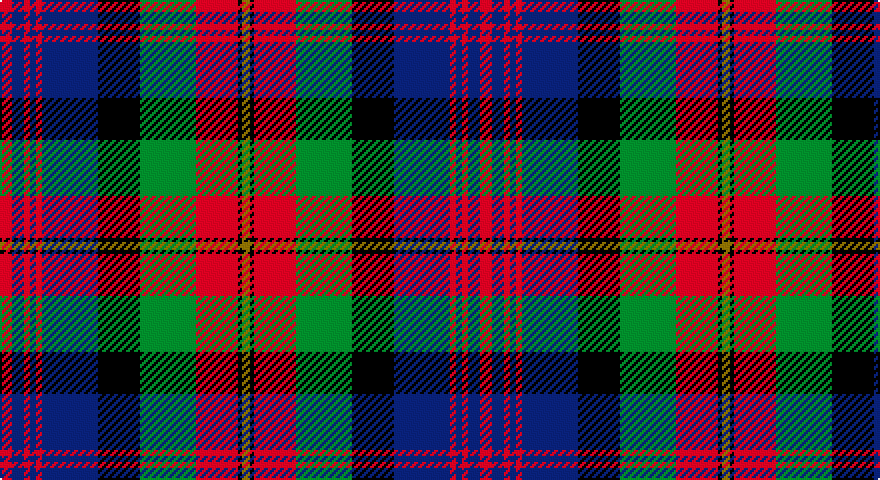 R/6 DB6 R3 DB3 R3 DB28 K21 G28 R21 K2 Y/4 tartan