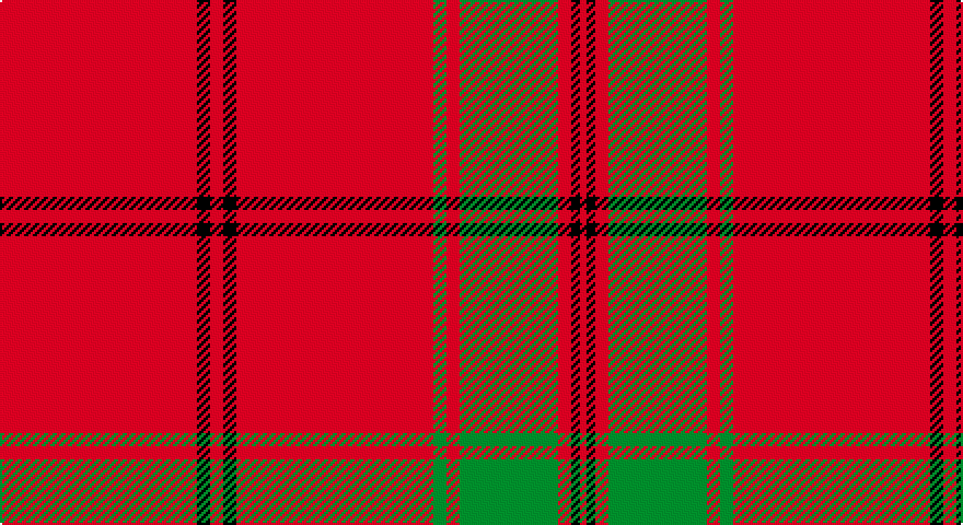 R/90 K6 R6 K6 R90 G6 R6 G45 R6 K4 R/3 tartan