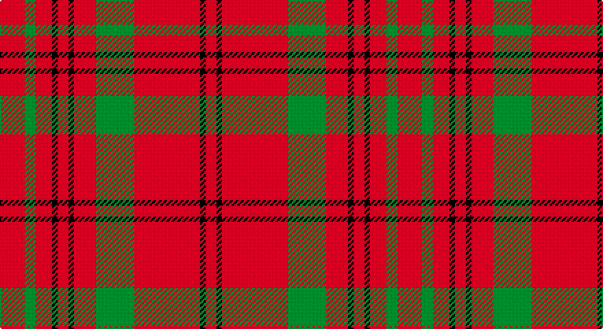 R/18 G8 R12 K4 R8 K4 R16 G28 R48 K4 R/8 tartan