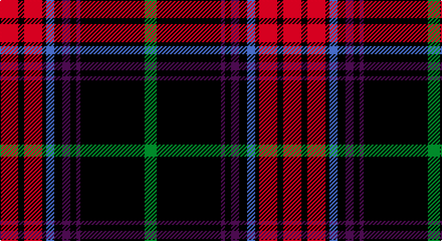 R/18 K6 R18 K4 B8 K8 DP8 K6 DP4 K64 G/12 tartan