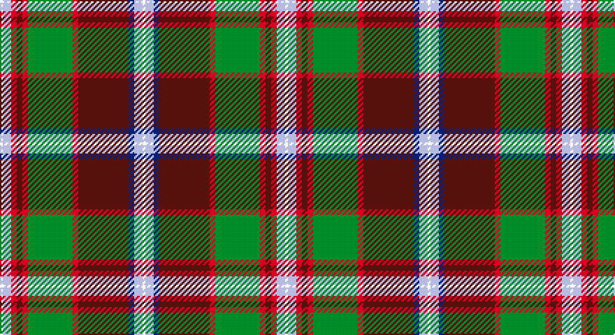 W/2 LB6 R4 DR4 R4 G32 R4 DR36 DB4 LB6 W/2 tartan