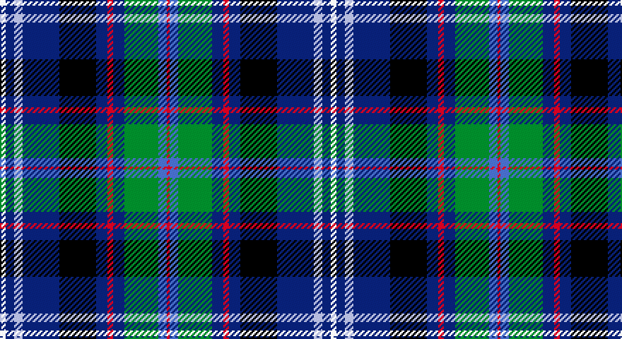 W/4 DB6 LB6 DB26 K26 DB8 R4 DB8 G24 B6 R/2 tartan