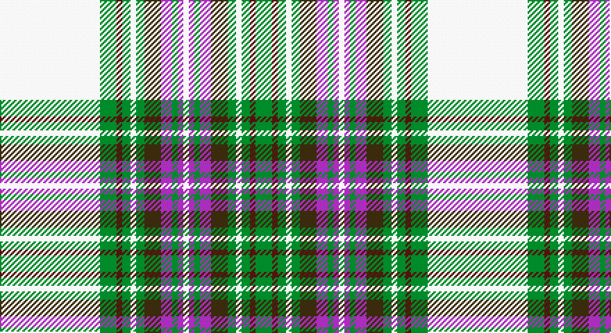 W/72 G12 DR4 G6 W4 G6 DY12 P8 G4 P4 W/4 tartan