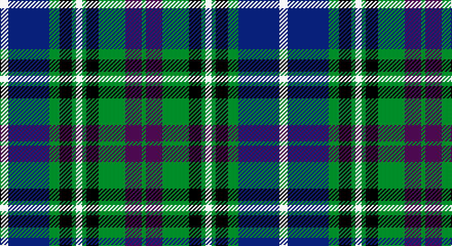 W/8 DB40 G10 K12 G4 W6 G4 K12 G26 DP16 G/4 tartan