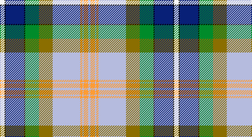 W/8 K2 DB32 K2 G24 Y24 LB48 LO4 LB2 LO8 LB/4 tartan