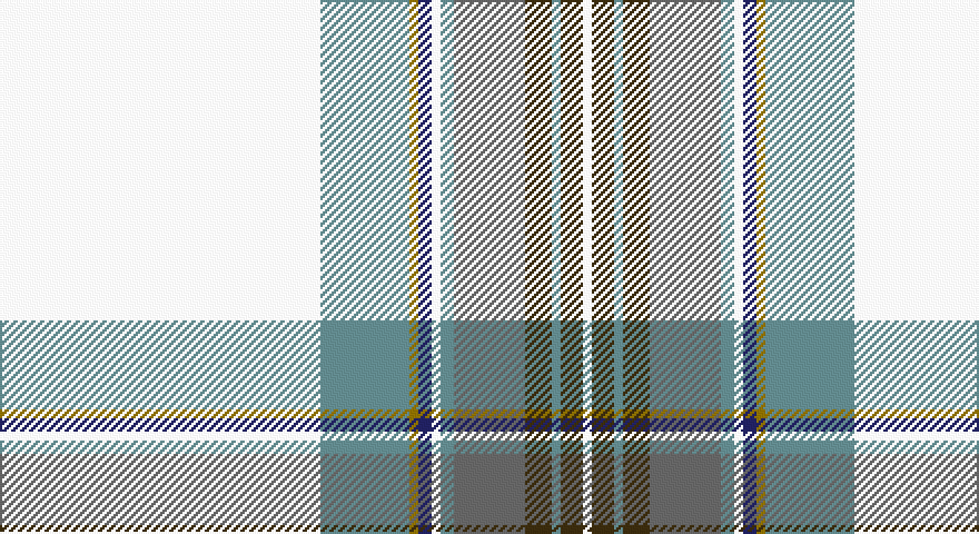W/144 Yi40 Y4 DB6 W4 Yi6 N32 DY12 Yi4 DY10 W/4 tartan