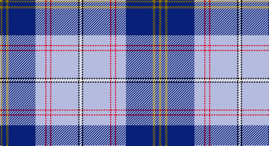 Y/4 DB6 Y4 DB44 LB16 R2 LB6 R2 LB44 K2 W/4 tartan