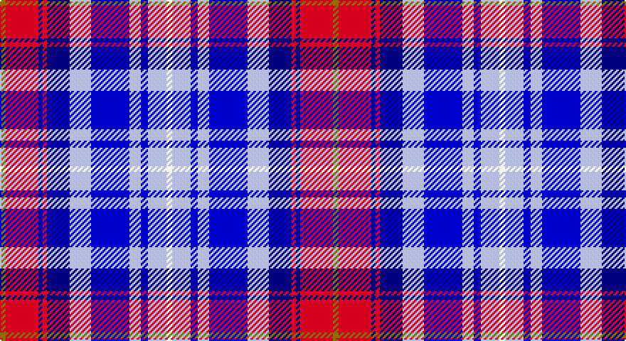 Y/4 R23 DB3 R3 DB16 LB15 B27 LB8 B5 LB13 W/4 tartan