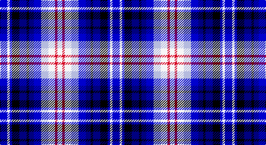 B/12 W4 B4 K12 DB12 K4 DB8 B12 LB12 W11 R4 W/8 tartan