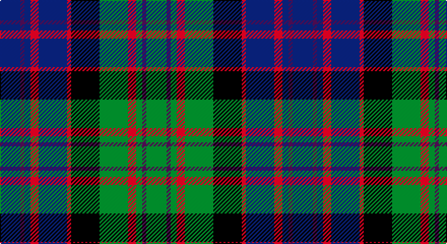 DB/20 DP4 DB6 R8 DB28 R4 K28 G28 R8 G6 DP4 G/20 tartan