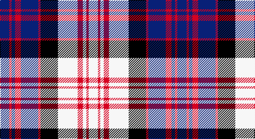 DB/16 R4 DB6 R10 DB30 R4 K30 W34 R9 W6 R4 W/16 tartan