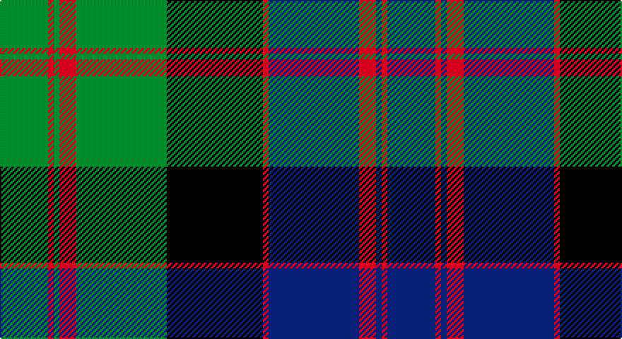 G/34 R4 G4 R12 G64 K68 R4 DB64 R12 DB4 R4 DB/34 tartan
