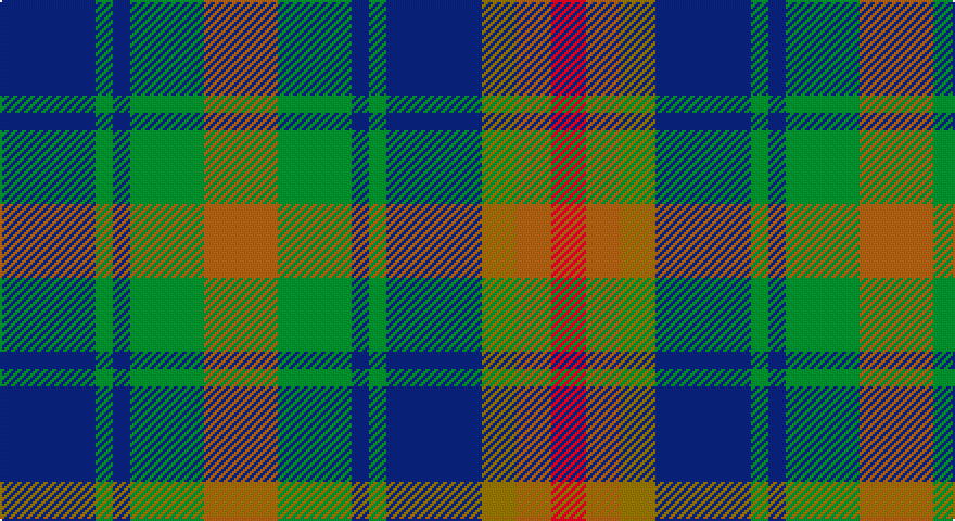 DB/44 G8 DB8 G34 O34 G34 DB8 G8 DB44 Y16 O16 R/16 tartan