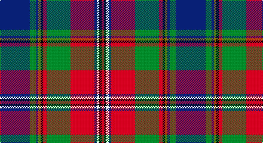 DB/50 G10 DB4 Y4 K4 R6 G40 R40 DB4 W4 K4 R/4 tartan