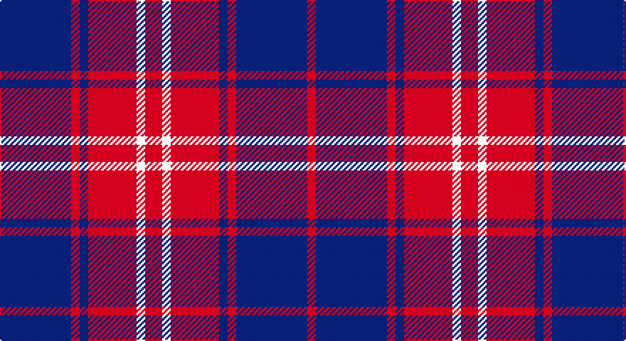 DB/50 R6 DB6 R34 W6 R12 W6 R34 DB6 R6 DB50 R/6 tartan