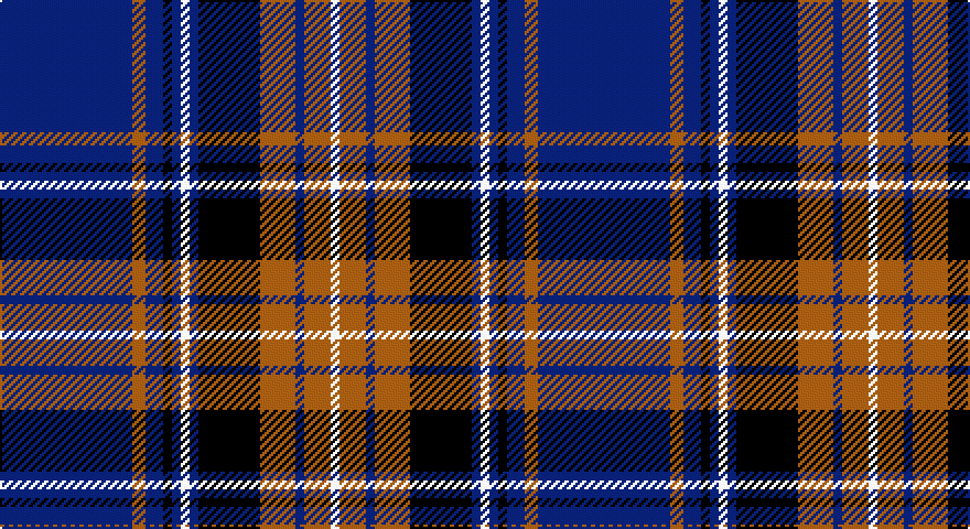 DB/60 O6 DB8 K4 DB4 W4 DB4 K28 O16 DB4 O12 W/4 tartan