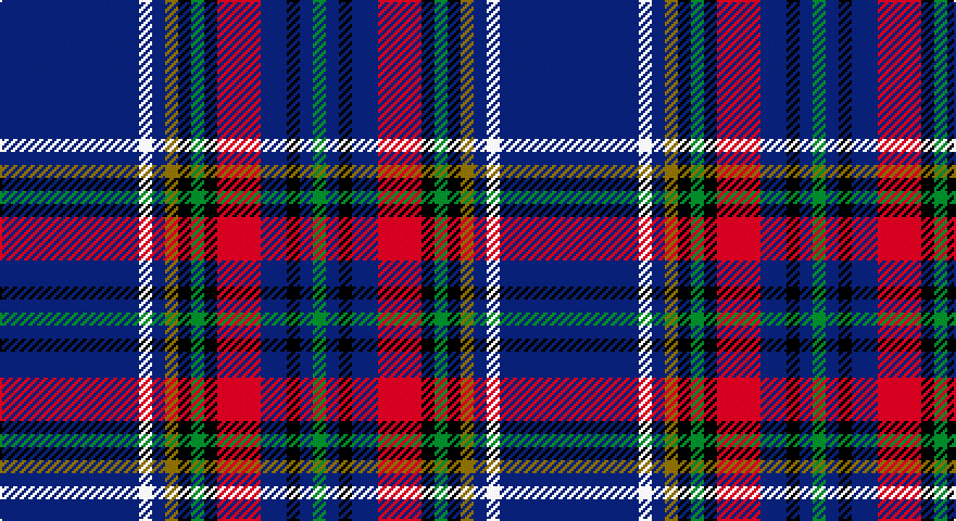 DB/64 W6 DB6 Y6 K6 G6 K6 R20 DB12 K6 DB6 G/6 tartan