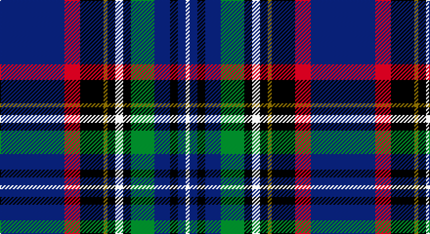 DB/66 R16 K24 Y4 K8 W8 K8 G24 DB16 K8 DB8 W/4 tartan