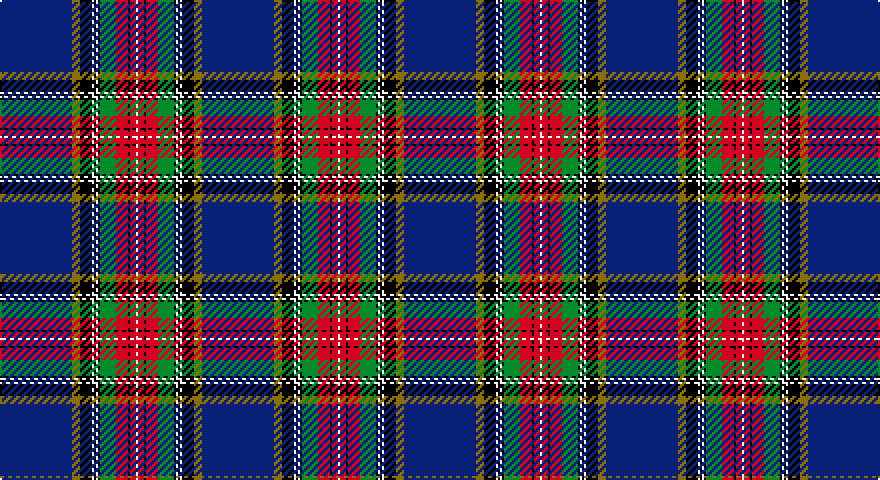 DB/36 Y4 K6 W1 K1 W1 K1 G8 R6 K1 R3 W/1 tartan