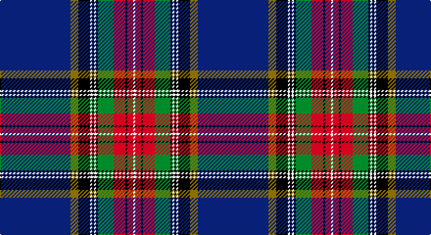 DB/72 Y8 K12 W2 K2 W2 K2 G16 R12 K2 R6 W/2 tartan