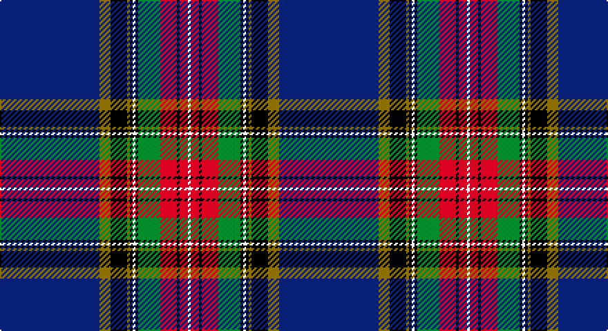 DB/72 Y8 K12 Y2 K2 W2 K2 G16 R12 K2 R6 W/2 tartan
