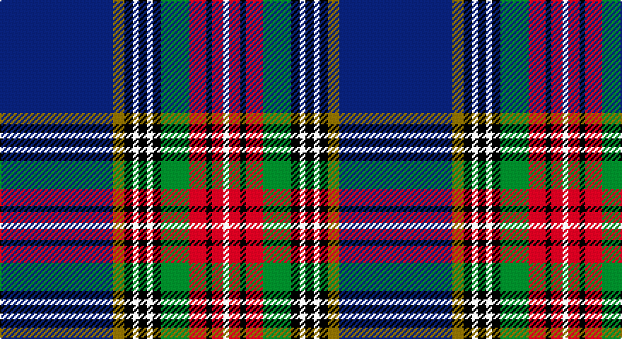 DB/80 Y8 K6 W4 K6 W4 K6 G20 R12 K4 R8 W/4 tartan