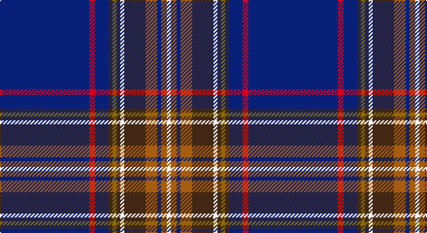 DB/92 R6 DB14 DO4 Y4 DO4 W4 DO22 O12 DB4 O6 W/4 tartan