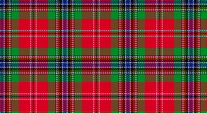 DB/8 LB2 K6 Y2 K2 W2 K2 G16 R24 LB2 R4 K/2 tartan