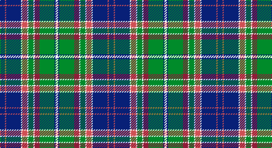 DB/8 Ri2 DB24 W2 Ri8 W2 G8 W2 R8 G24 DB2 W/4 tartan