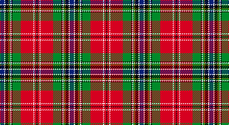 DB/8 W2 K6 Y2 G2 W2 K2 G16 R24 W2 R4 K/2 tartan