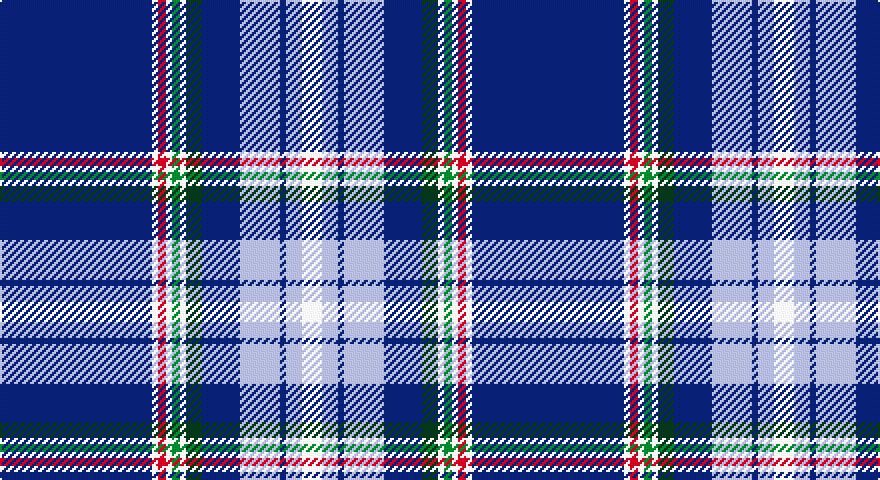 DB/76 W3 R4 W3 G4 W3 DG8 DB19 LB20 DB3 LB8 W/10 tartan
