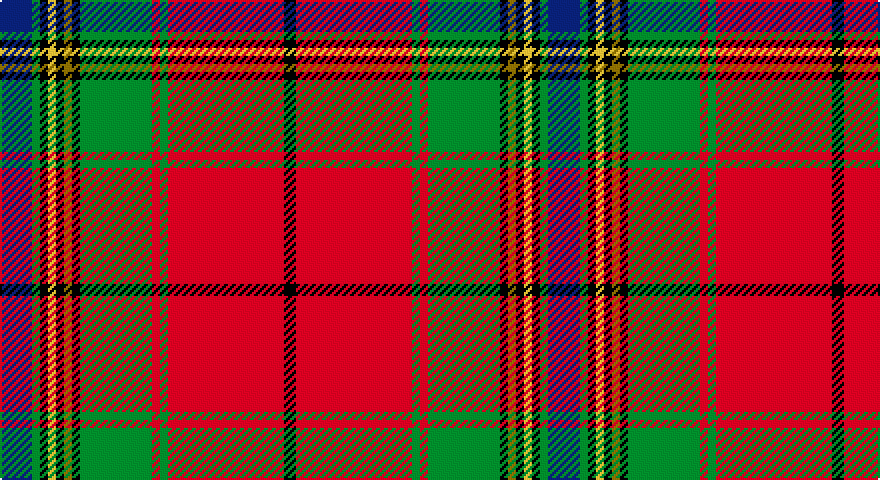 DB/16 G4 K4 LY4 K4 Y4 K4 G36 R4 G4 R58 K/6 tartan