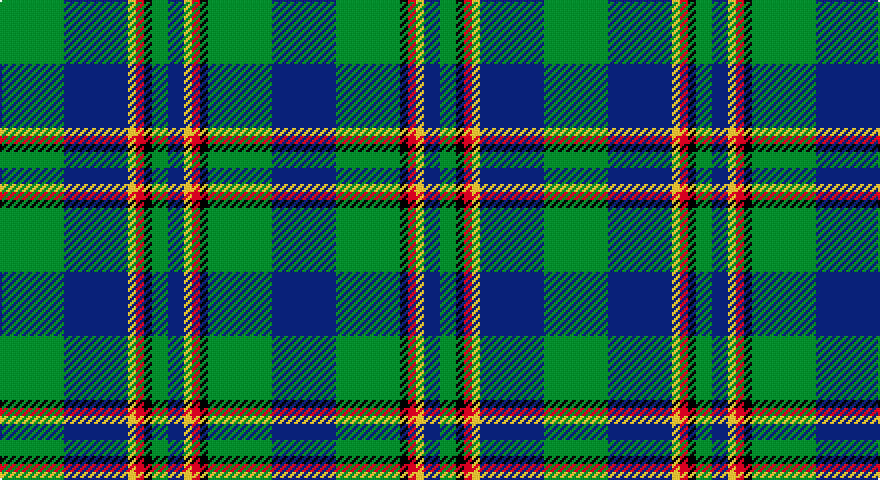 G/32 DB32 LY4 R4 K4 G8 DB8 LY4 R4 K4 G32 DB/32 tartan