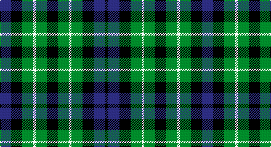 DB/18 K18 G18 W4 G18 K18 G18 W4 G18 K18 DB18 K/6 tartan