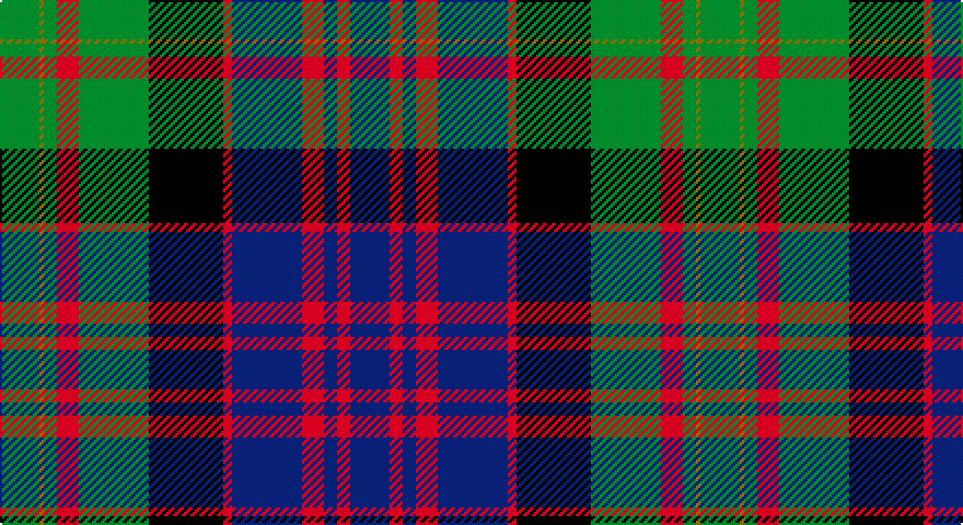 G/18 Y2 G6 R10 G32 K34 R4 DB32 R10 DB6 R6 DB/18 tartan