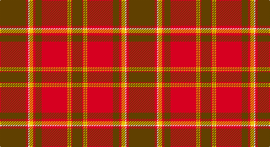 DY/42 R4 W2 LY6 R4 DY10 R42 LY2 Y2 LY2 R2 DY/16 tartan