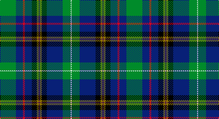 G/32 DB14 R4 DB14 K10 Y4 DP2 Y4 K10 DB32 G16 W/2 tartan
