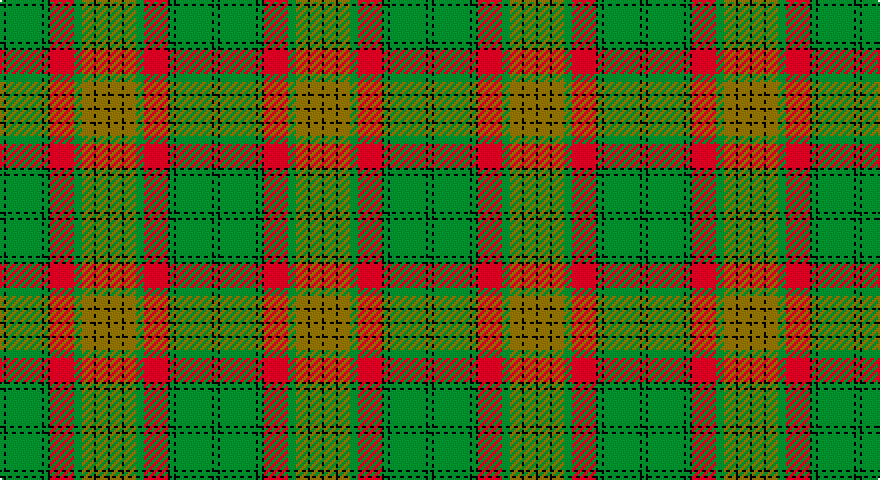 G/2 K1 G18 K1 G2 K1 R12 G4 Y6 K1 Y6 K/1 tartan