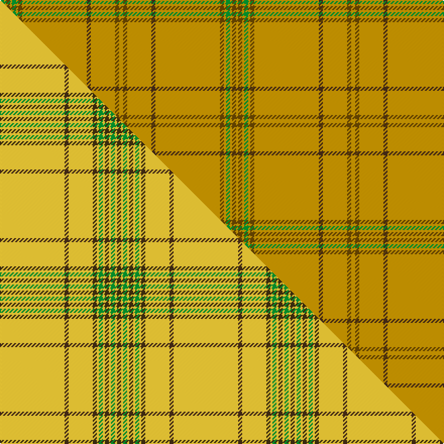 this sett (top) woven against the master sett (bottom)